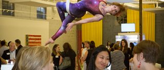Event at Gallery 874 with aerialist performance | Event Venue | Event Rental | Event Space | Gallery 874 | Atlanta, GA